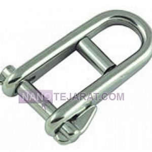 Stainless Steel Key Pin Shackle With Bar Stainless Steel Key Pin Shackle With Bar